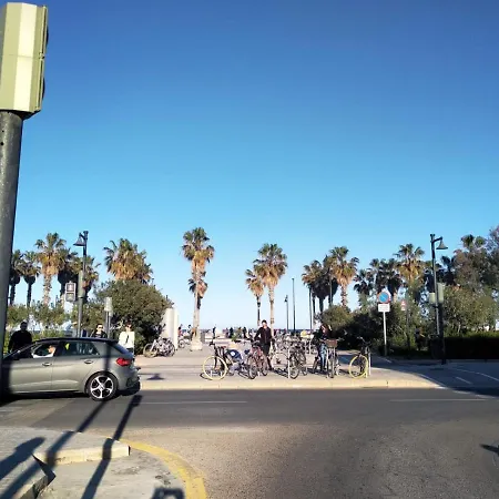 Nuevo Estudio A Metros De La Playa, Con Terraza Y Zonas Comun 3c *